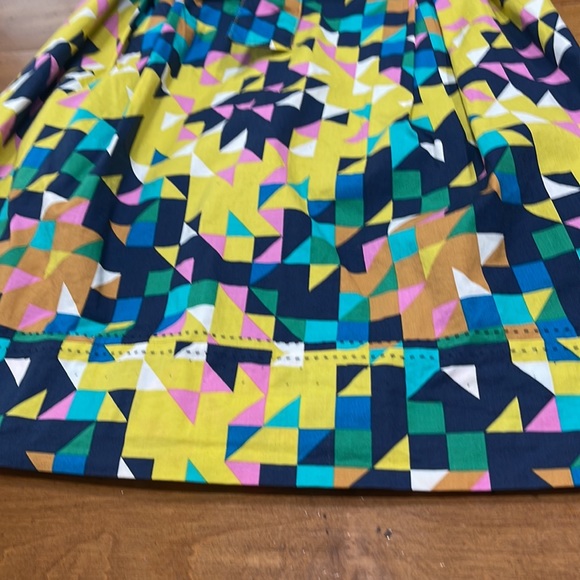 Colorful Geometric Pattern Dress - Picture 3 of 6